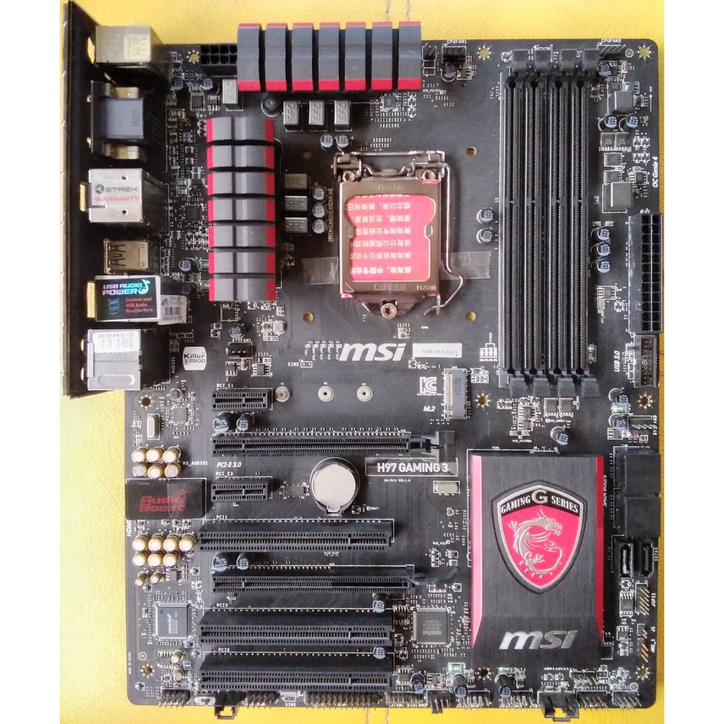 MAINBOARD (เมนบอร์ด) 1150 MSI H97 GAMING3