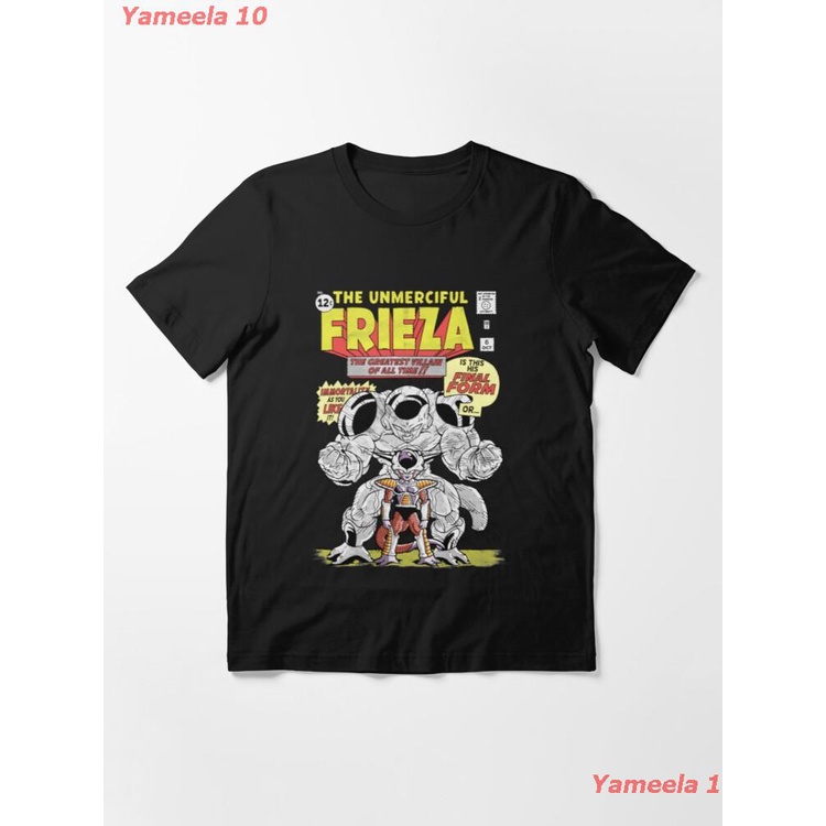 เสื้อยืดผ้าฝ้ายพิมพ์ลายขายดีฟรีเซอร์ Dragonball Z T-ShirtThe Unmerciful Frieza Essential T-Shirt ดราก้อนบอล Dragon Ball