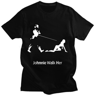 [S-5XL] ใหม่ เสื้อยืดลําลอง แขนสั้น พิมพ์ลาย Johnnie Walker คุณภาพสูง สําหรับผู้ชาย Allemj08Njoifi41