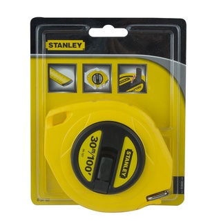 NNP-STANLEY เทปเหล็กวัดระยะ ขนาด 30 เมตร รุ่น 34-107 ออกใบกำกับภาษีได้