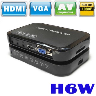 Full Hd 1080 P เครื่องเล่นมีเดีย Center Media Player Hd Sd Sdhc Mmc Usb Eu