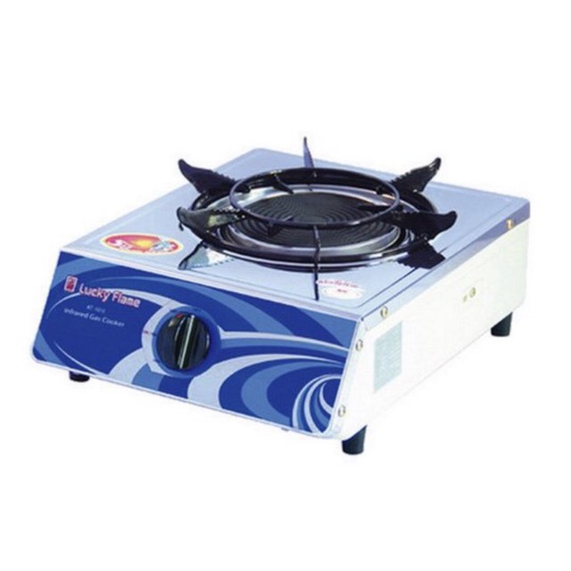 เตาแก๊สตั้งโต๊ะหัวอินฟาเรด ลักกี้เฟรม AT101I