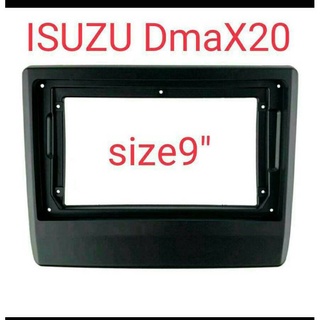 หน้ากาก ISUZU DmaX ปี2020 สำหรับเปลี่ยนเครื่องเล่น android 9"