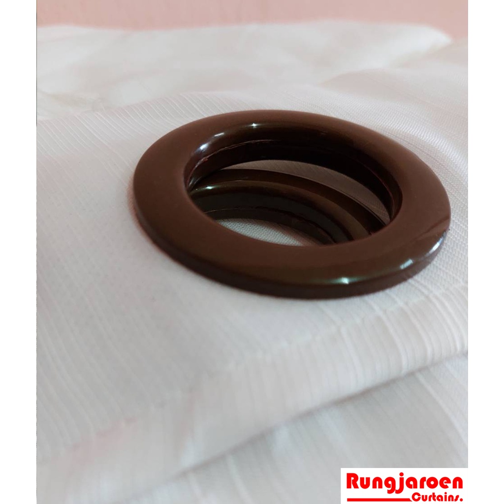 แนะนำ ผ้าม่าน ผ้าม่านโปร่งขาว (เนื้อเส้น) แบบตาไก่ โปร่งแสง ผ้าฝ้ายสังเคราะห์ By ร้านรุ่งเจริญผ้าม่าน ราคาพิเศษ มีเก็บเงินปลายทาง