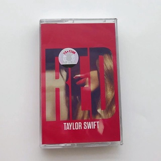 เทปคาสเซ็ท#✱ↂTape Taylor Swift Taylor Swift Red Swift ใหม่ ยังไม่เปิด 22 เพลง [หมดเขต 19 เมษายน]