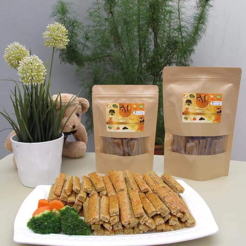 Mynd Doggy (มายด์ดอกกี้) ขนมสุนัข Homemade เกรดที่คนกิน ดีต่อสุขภาพ ไม่ใส่สารปรุงแต่ง