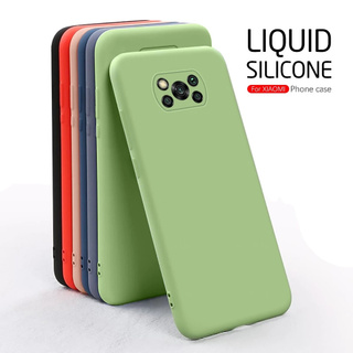 เคสโทรศัพท์ซิลิโคน แบบนิ่ม กันกระแทก ป้องกันเลนส์กล้อง สําหรับ Xiaomi Mi 11 Lite Poco X3 NFC M3 F3 F2 Note 10 10T Pro