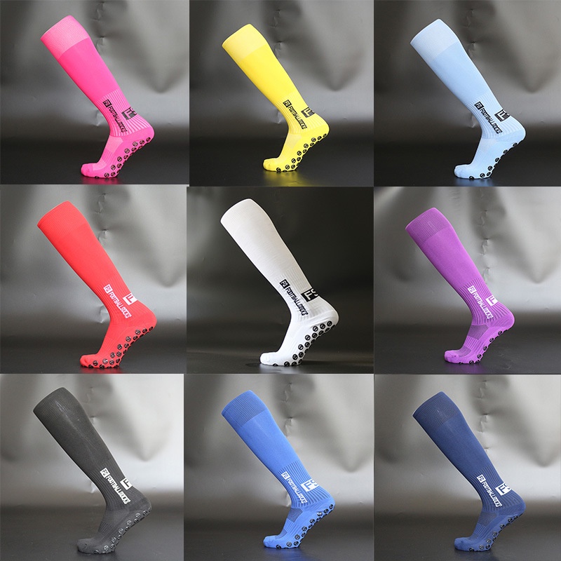 Fs ถุงเท้าฟุตบอล ถุงเท้ากีฬา กลางแจ้ง กริป ผู้ชาย ผู้หญิง มืออาชีพ ถุงเท้าฟุตบอล ยาว