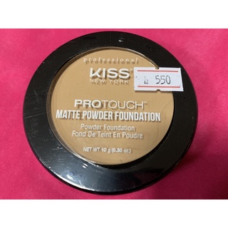 แป้งKISS PROTOUCH(ของแท้)ผมสรองพื้น เบอร์KPPF140สำหรับผิวสองสี