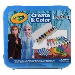 Disneys Frozen 2 Create &amp; Color Glitter Art Set by Crayola