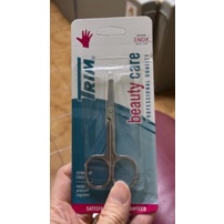 Trim กรรไกรตัดขนจมูก ปลายกลมกันบาด วัสดุคุณภาพดี Trim Nose Hair Scissors