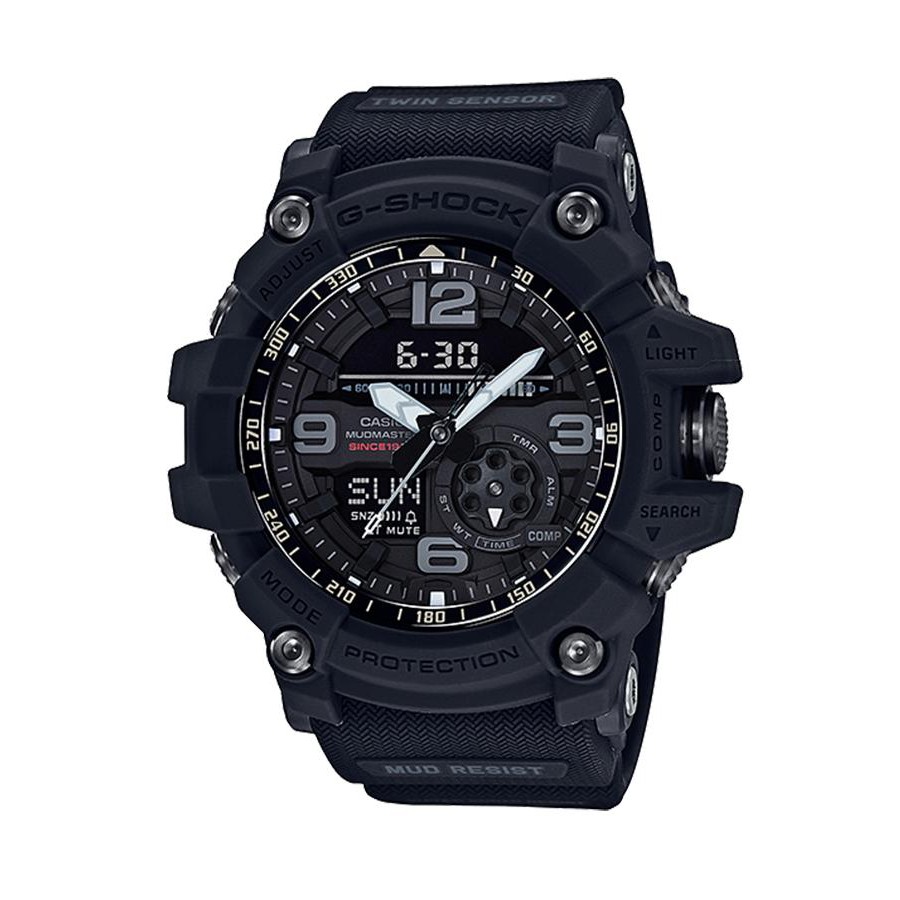 Casio G-Shock นาฬิกาข้อมือผู้ชาย สายเรซิ่น รุ่น GG-1035A-1A BIG BANG BLACK LIMITED EDITION - สีดำ