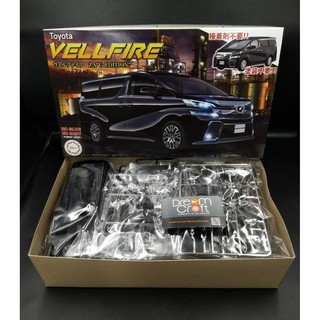 FUJIMI 1/24 Vellfire ZA G Edition Black (โมเดลรถยนต์ Model DreamCraft)