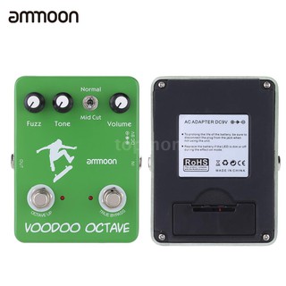 inone⭐ammoon AP-12 Voodoo Octave Fuzz Effect Guitar Effect Pedal True Bypass