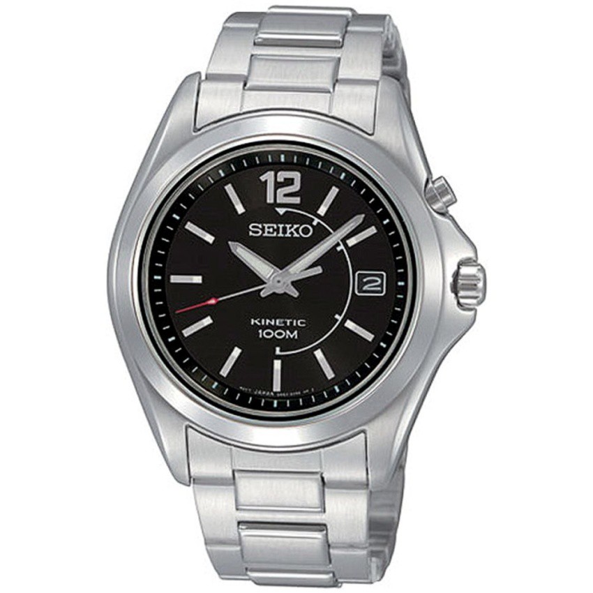 Seiko นาฬิกาข้อมือผู้ชาย  Kinetic Watch SKA477P1
