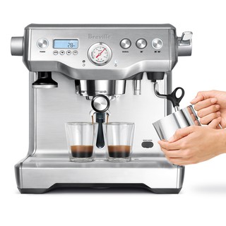 เครื่องชงกาแฟคุณภาพสูง Breville BES920 XL  หน้าจอ LCD สามารถตั้งระดับน้ำได้ 2 ระดับ ตั้งเวลาปิด-เปิด อัตโนมัติได้