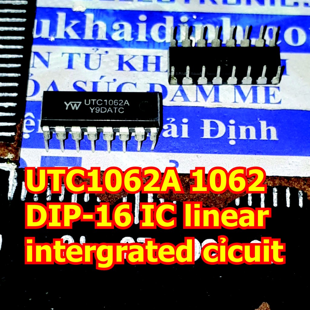 2 UTC1062A 1062 UTC1062 DIP-16 IC linear วงจรรวม kde6081