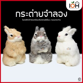 (พร้อมส่ง) IOH กระต่ายจำลองเหมือนจริง Rabbit-01 (ส่งฟรี ไม่ต้องใช้โค้ด)