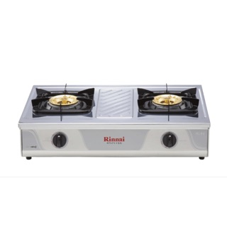 เตาแก๊ส Rinnai RT-711SS สแตนเลสทั้งตัว หัวเตาทองเหลือง ‼️ใส่โค้ดsummer10 ลด10%‼️