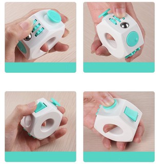 ของเล่น Fidget Ring Cube ช่วยบรรเทาความเครียด Fidget cube new anti stress toy stress relief ฟิตเจ็ต