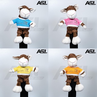 ANIMALS GOLF HEAD COVER FOR FAIRWAY HYBRID ครอบตุ๊กตาสำหรับใส่หัวไม้กอล์ฟ แฟร์เวย์ ไฮบริด แกะน้ำตาล