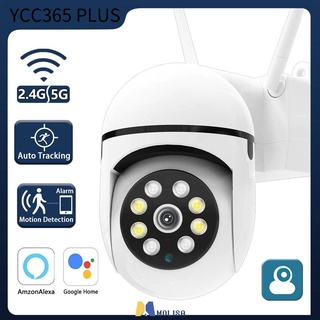 Ycc365 Plus อินฟราเรดคืนวิสัยทัศน์กล้องรักษาความปลอดภัย Wifi Hd 1080P 5mp Molisa_th