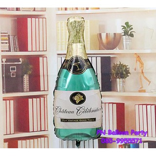 ลูกโป่งขวดไวน์ Chateau Celebration ไซต์จัมโบ้ เหมาะสำหรับงานเลี้ยงสังสรรค์แสดงความยินดี