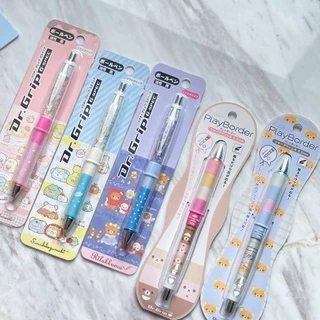 ดินสอกด ปากกา Dr.Grip ดินสอกดเขย่าไส้ ปากกาด้ามจับนุ่ม ลายลิขสิทธิ์แท้ นำเข้าจากญี่ปุ่น Sanrio San-x Disney Snoopy