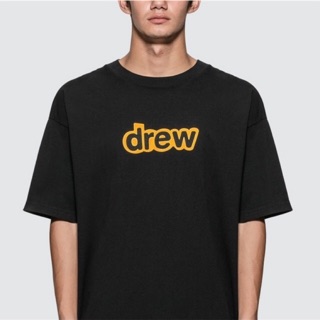 เสื้อยืดผ้าฝ้ายพิมพ์ลายแฟชั่นDrew เสื้อยืด Drew house