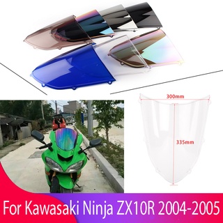 บังลมพลาสติก ABS อุปกรณ์เสริม สําหรับรถจักรยานยนต์ Kawasaki Ninja ZX-10R ZX10R 2004-2005