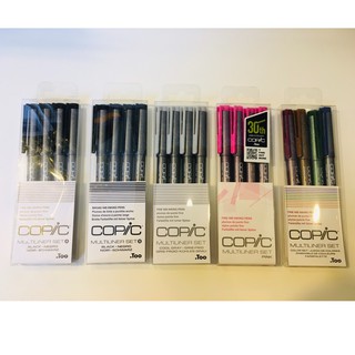 ปากกาตัดเส้น copic(แบบเซ็ต)