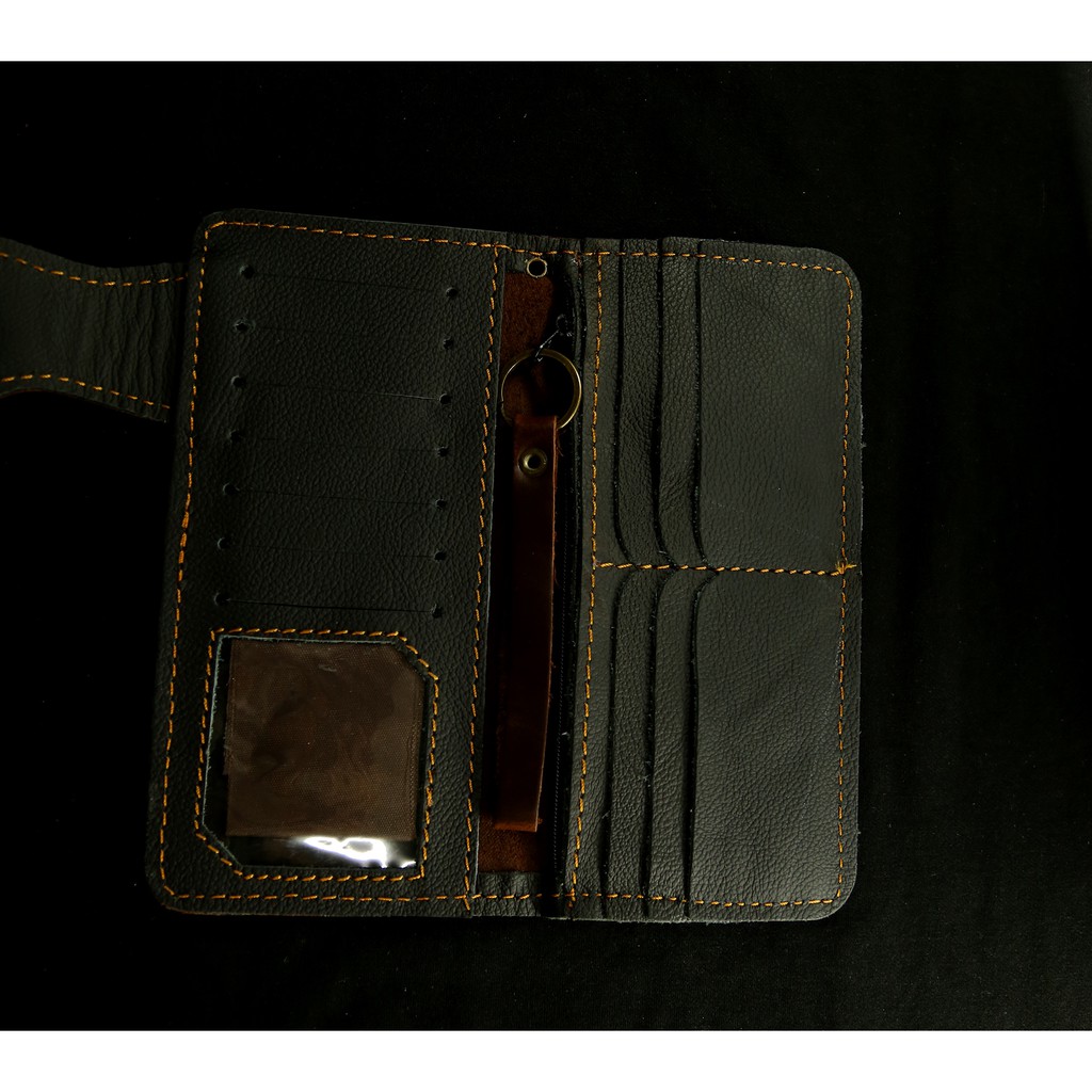 กระเป๋าสตางค์หนังแท้ กระเป๋าวินเทจNewcollect wallet bag