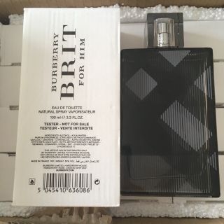 (แท้100%)  Burberry Brit for him edt 100ml กล่องเทสเตอร์ per9