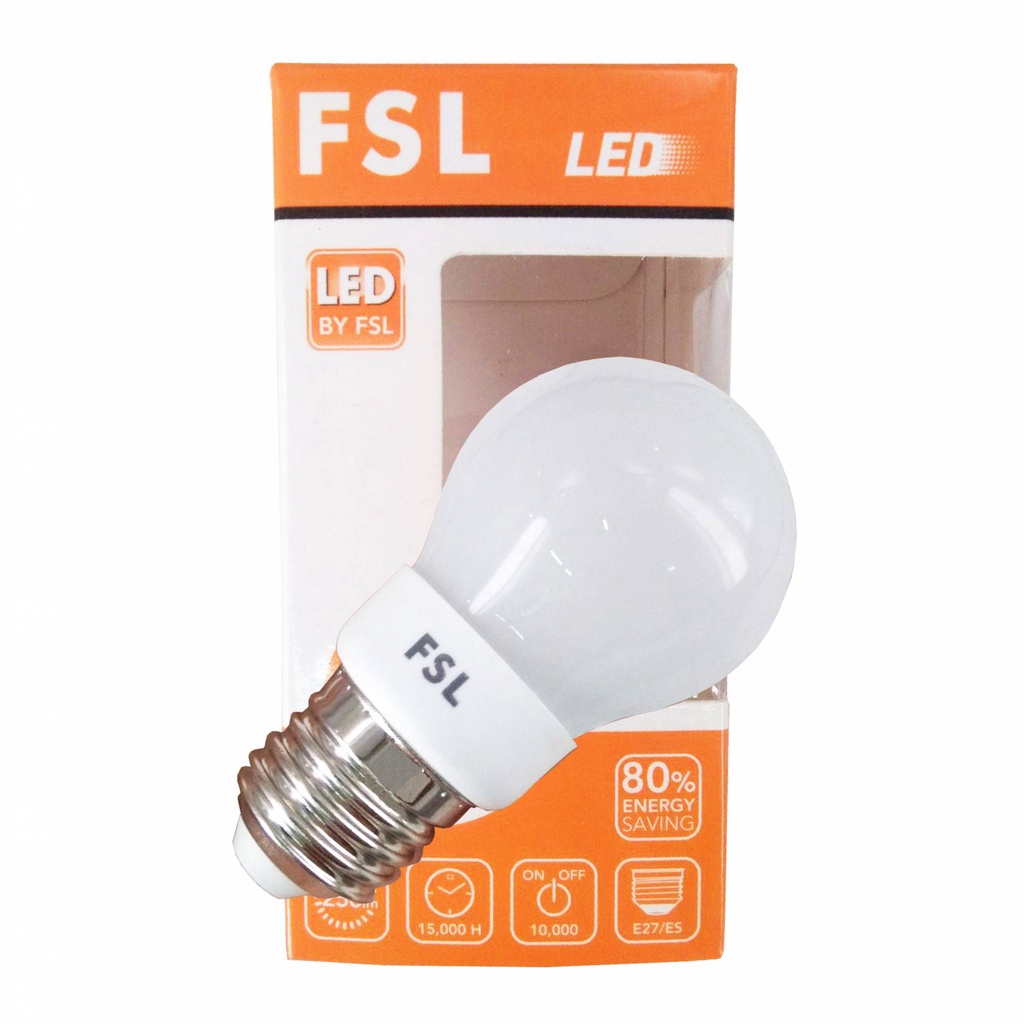 หลอด LED BULB FSL 3W (Warm white)