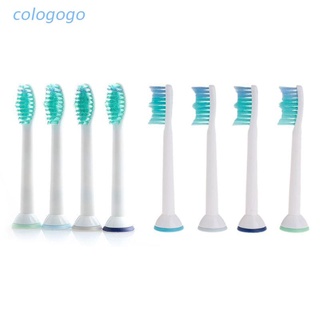 COLO  4X Standard Brush Heads Replacement For Philips Sonicare Elite HX6014 Toothbrush