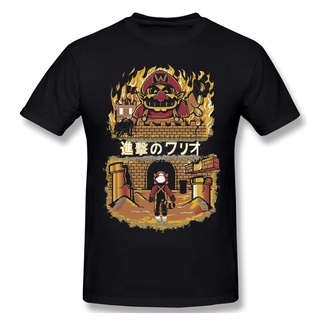 เสื้อผ้าผชมาใหม่ เสื้อยืด ลาย Attack On TitanS-5XL