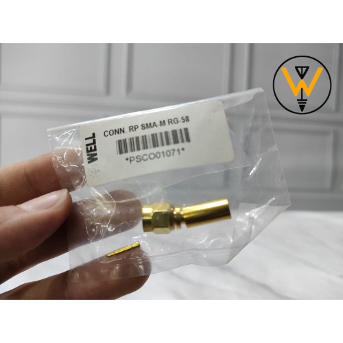 CONNECTOR / CONNECTOR RP SMA-M RG-58