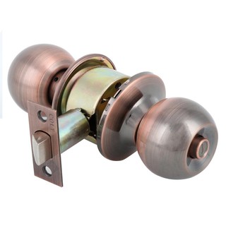 ลูกบิดห้องน้ำ COLT 8800 หัวกลม สีทองแดงรมดำ COLT 8800 BATHROOM KNOB ANTIQUE COPPER COLOR