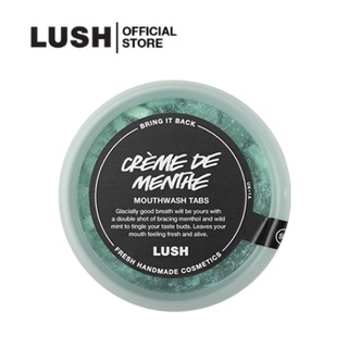 LUSH น้ำยาบ้วนปากอัดเม็ด CREME DE MENTHE MOUTHWASH TABS 45g