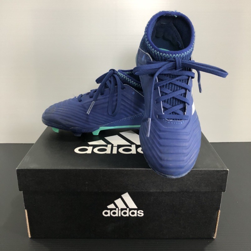 รองเท้าสตั๊ดเด็ก รองเท้าฟุตบอลเด็ก มือ2 Adidas PREDATOR 18.3 FG J ของแท้ ไซส์ 11K แถมฟรี สนับแข้ง