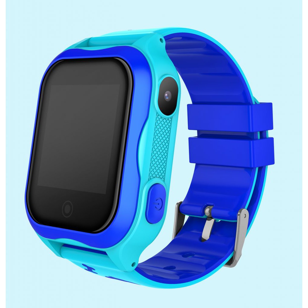 สีฟ้า-สมาร์ทวอชเด็กตัวท็อปแช่น้ำได้ smart watch Kid นาฬิกาข้อมือเด็กสุดล้ำ รุ่นA32 มีระบบgps และwifi สามารถติดตามตัวเด็ก