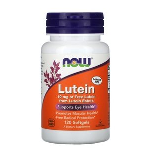 Now Foods Lutein, 10 mg, 120 Softgels