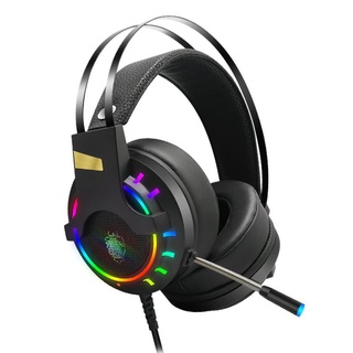 หูฟังเกมมิ่ง usb Blacklight rgb Headset K3 7.1 desktop computer e-sports game headset  7.1 หูฟัง หูฟังแบบครอบหู หูฟังคอม