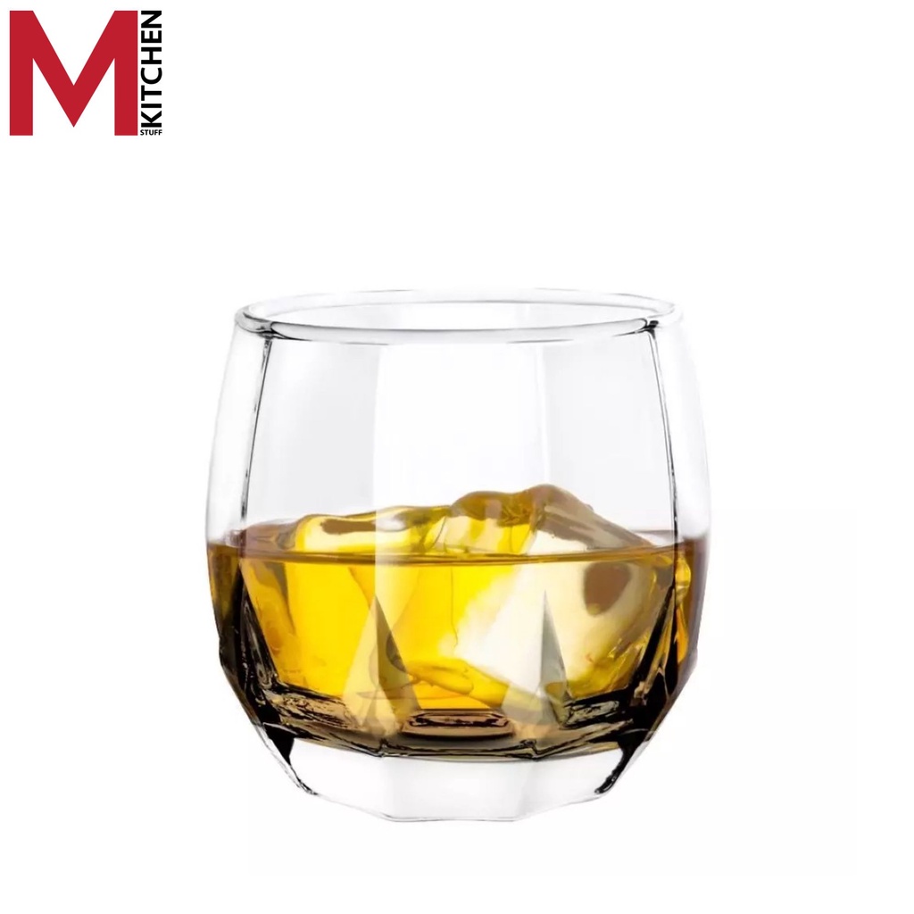 M KITCHEN B22712 OCEAN แก้วน้ำ แก้วเหล้า JUBILEE ROCK 340 ml (A2) - รูปที่ 3