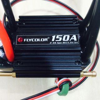 สปีดเรือ Flycolor 150A Waterproof Brushless ESC For R/C Boat