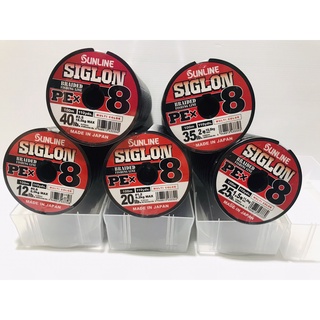 สาย Sunline Siglon Braided Fishing Line PEx8  / สาย PE Sunline Siglon ถัก 8 ม้วนละ 100 เมตร