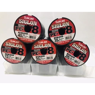 สาย Sunline Siglon Braided Fishing Line PEx8 / สาย PE Sunline Siglon ถัก 8 ม้วนละ 100 เมตร