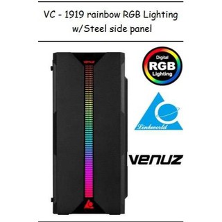 VENUZ ATX Computer Case VC1919 ไฟ RGB