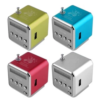 กล่องดนตรี FM วิทยุ TD-V26 พร้อมฟังก์ชั่นเครื่องเล่น Mp3 ไมโคร SD, USB, ลําโพง