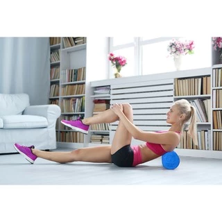 Foam Roller (45 cm) โฟมโรลเลอร์ โฟมนวดกล้ามเนื้อ โฟมลูกกลิ้ง นวดเล่นโยคะ Warm UP ออกกำลังกาย Size M